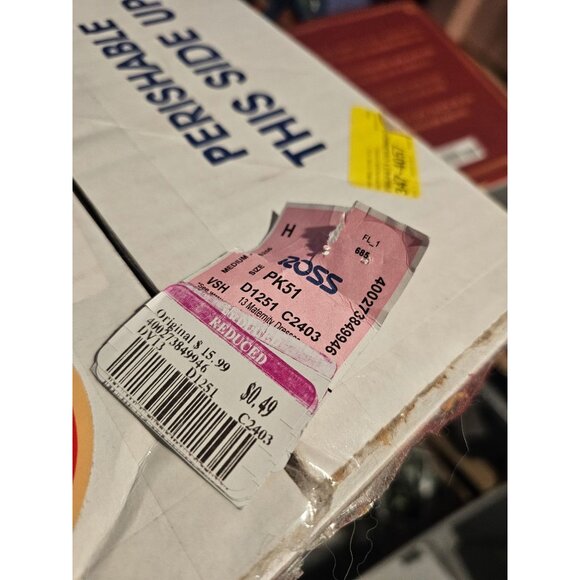 First Kick Maternity Women Dark Blue Denim Color Adjustable Maxi Dress Sz L NWT - Picture 10 of 10